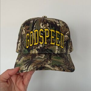Godspeed Zach Bryan Camouflage Cap